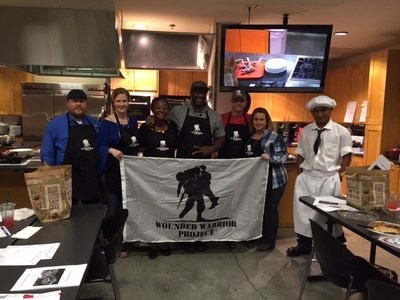 Wounded Warriors really cook up a storm at a unique cooking class for couples.