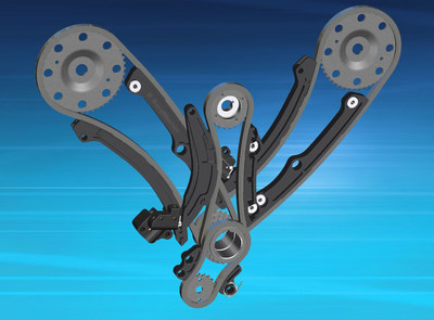 BorgWarner's engine timing, fuel injection pump and oil pump drive chain systems for the Cummins 5.0-liter turbodiesel engine deliver low noise, increased durability and greater efficiency for the light-duty diesel market.
