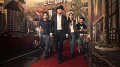 "El Vato" lead cast - Gustavo Egelhaaf, El Dasa, Cristina Rodlo and Ricardo Polanco