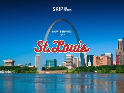 SkipTheDishes Launches St. Louis's Largest Food Delivery Network with GPS Tracking