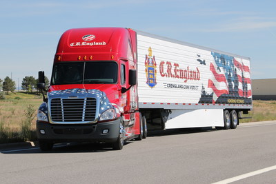 C.R. England Honored Veterans Truck and Trailer