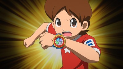 YO-KAI WATCH -- Nate and his new Yo-Kai Model Zero Watch