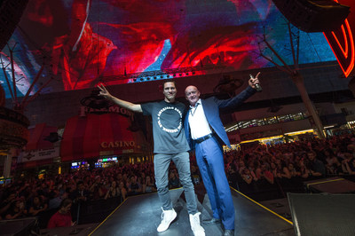 New Viva Vision® show, Tiësto - A Town Called Paradise, premiered at Fremont Street Experience