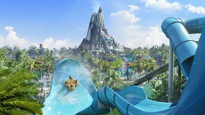 Universal's Volcano Bay is a radically-innovative water theme park opening in 2017 at Universal Orlando Resort. Spanning 28 fully immersive acres, Universal Orlando's third theme park will be an entirely new kind of water theme park experience, filled with incredible thrills and relaxing indulgences. This one-of-a-kind park will combine exhilarating experiences with hassle-free convenience so families can get the most out of their vacation together....