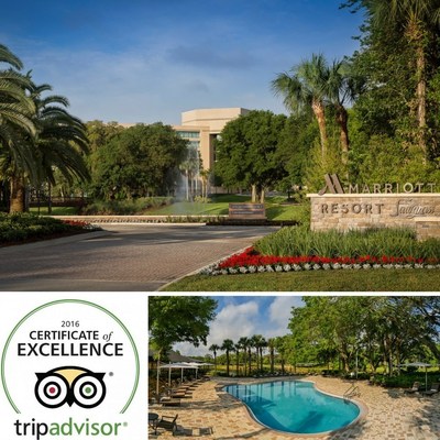 Sawgrass Marriott Resort & Spa has earned the prestigious 2016 TripAdvisor Certificate of Excellence. Guest reviews make note of the hotel's convenience, accommodating team members, world-class amenities and spacious rooms. For information, visit www.marriott.com/JAXSW or call 1-904-285-7777.