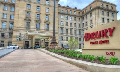 The Drury Plaza Hotel in Cleveland, Ohio, located in the former Cleveland Board of Education building at 1380 East 6th Street. The new hotel is the company's first in Ohio and took two years to preserve and renovate. Today, the property features 189 guest rooms, more than 3,900 square feet of event and meeting space and many free amenities.