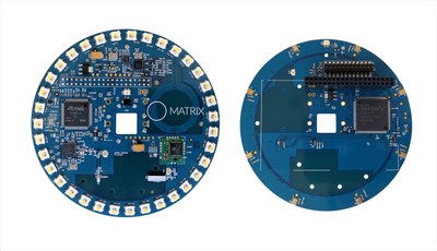 MATRIX Creator pioneers the use of machine intelligence as a building block for hardware. The $99 sensor-packed development board and platform allow developers to build IoT apps quickly and inexpensively for drones, robots, smart homes, security, gaming, retail, and whatever idea they imagine. For more information, visit creator.matrix.one.