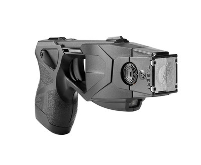 The TASER(R) X26P(TM) Smart Weapon. The use of TASER Conducted Electrical Weapons (CEWs) and Smart Weapons have saved more than 168,000 lives from potential death or serious injury.  Photo courtesy of TASER International, Scottsdale, AZ.
