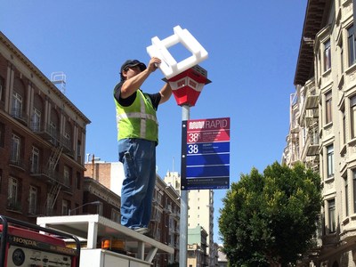 Urban Solar is now supplying solar powered LED lighting at bus stops in San Francisco.