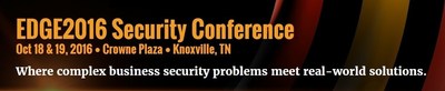 Sword & Shield Enterprise Security will host the EDGE2016 Security Conference from October 18-19 at the Crowne Plaza in Knoxville, TN.