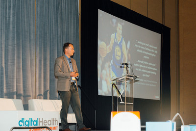 Joni Kettunen, CEO, Firstbeat Technologies Oy, speaking at the Digital Health Summer Summit in San Francisco, discussig how they are upping the digital health game for sports teams, including the Golden State Warriors, and how the same technology can have a profound impact off the court for consumers.