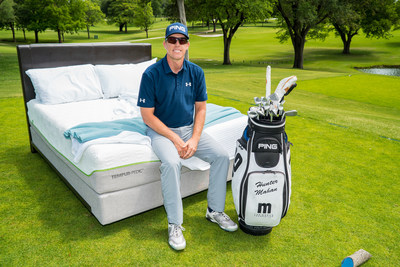Tempur Sealy partners with Hunter Mahan to launch "Sleeping on the Lead" campaign.