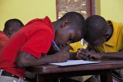 Future leaders study at L'Ecole de Choix school in Mirebelais, Haiti.