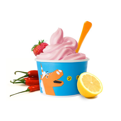 Orange Leaf Frozen Yogurt introduces Strawberry Serrano Lemonade Sorbet, a sweet and spicy take on a summertime staple. One of two new and unusual Discovery froyo flavors available this summer.