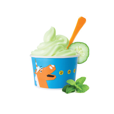 Orange Leaf Frozen Yogurt introduces Spa Day Sorbet, a refreshing mix of cucumber, lemon and mint. One of two new and unusual Discovery froyo flavors available this summer.