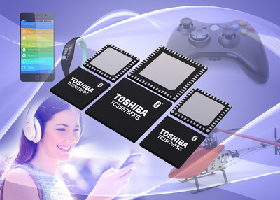 Toshiba's latest Bluetooth LE ICs power wearables and other Bluetooth Smart devices with very low current consumption.