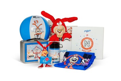 Domino's customers can visit pizzapayback.com for a chance to win a variety of prizes, including a Noid gift box.