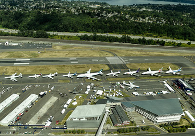 Boeing is celebrating 100 years of aerospace leadership and the start of its next century of innovation during the company's Founders Day Centennial Celebration July 15 at Seattle's Museum of Flight.  The event includes a first-ever line up of the Boeing Seven Series airplanes: 707, 717, 727, 737, 747, 757, 767, 777 and 787.