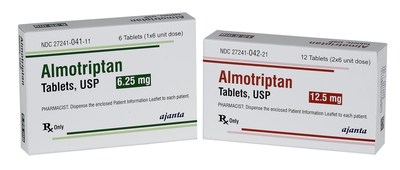Ajanta Pharma Announces the Launch of Almotriptan Malate Tablets