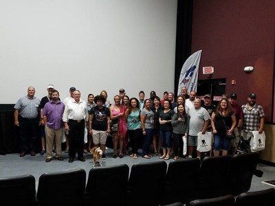 A Wounded Warrior Project Peer Support Group recently met up for a viewing of Project 22, a documentary about two veterans' cross-country journey to raise awareness for veteran suicide in the United States.