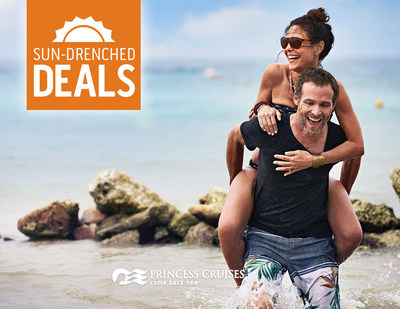 Princess Cruises introduces Sun Drenched Deals limited time offer.