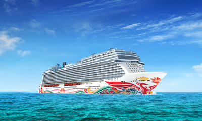 Norwegian Cruise Line commissions Renowned Chinese Artist Tan Ping to Paint the Hull of its New Breakaway-Plus Class Vessel for China, Norwegian Joy