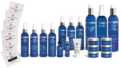 GlyDerm(R) line of skin care products