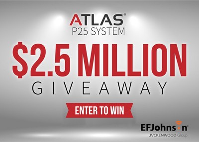 Enter EFJohnson's ATLAS P25 System $2.5M Giveaway