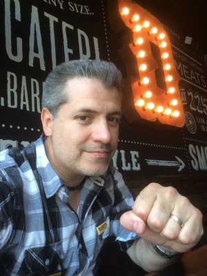 Owner/Operator Emmanuel Herrera opens the newest Dickey's Barbecue Pit in San Antonio on Thursday