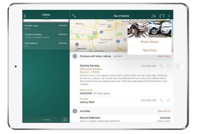 Amica Insurance, the oldest mutual insurer of automobiles in the United States, is transforming how its adjusters manage claims by putting real-time claim data and insights in the palm of their hands. Amica will adopt IBM MobileFirst for iOS Claims Adjust, shown here on an iPad Pro.