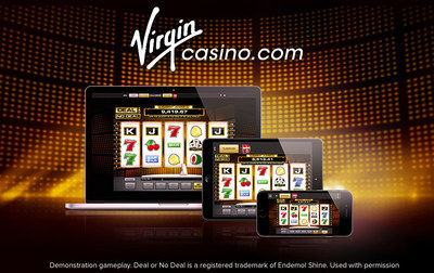 The Deal or No Deal real money slot game available exclusively on VirginCasino.com.
