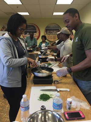 Wounded Warrior Project hosted an informative nutrition class for a group of wounded veterans, their caregivers, and family members.