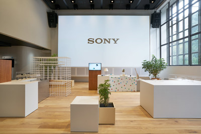 Sony's new showroom space, Sony Square NYC, opens up at 25 Madison Avenue in New York City.