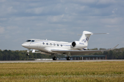 Gulfstream Aerospace Corp. today announced that the fifth Gulfstream G500 test aircraft has completed its first flight. The aircraft is the first production test aircraft to be outfitted with a full interior and serves as the testbed for the cabin.