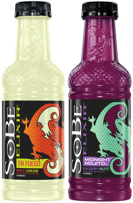 SOBE recently introduced two new flavors to the brand's lineup - Midnight Mojito and En Fuego