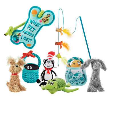 Petco, in partnership with Dr. Seuss Enterprises, L.P., has released the latest assortment from the Dr. Seuss™ Pet Fans Collection™, an exclusive line of pet accessories and toys based on the beloved characters from Dr. Seuss.