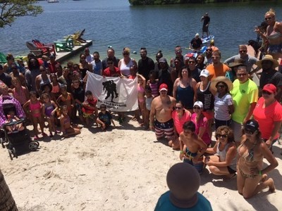 More than 100 wounded warriors and family members took part in the end of summer celebration at The Getaway.