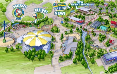 Three new family rides coming to Planet Snoopy in 2017!