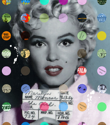 Marilyn: Latest Gossip, Nelson De La Nuez Art, Skye Gallery