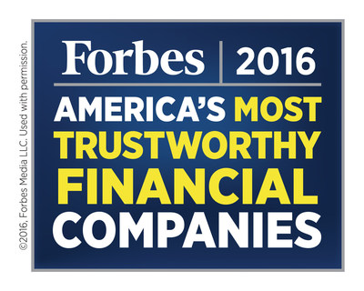 Northwest named one of American's Most Trustworthy Financial Companies by Forbes