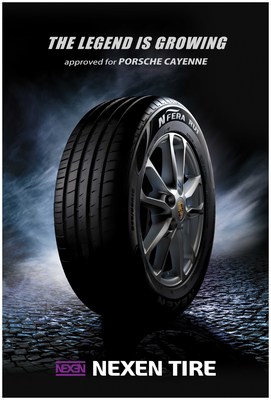 Nexen Tire Supplies Original Equipment Tires for the Porsche Cayenne