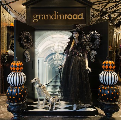 Grandin Road Halloween Concept Shop Entrance