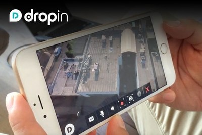 DropIn, Inc. launches exclusive beta for on-demand live video drones (featuring two-way audio)