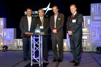 Spirit AeroSystems recognized supplier Nikkiso Co., Ltd. for superior performance with a Supplier of the Year Award at a banquet in Wichita, Kansas.