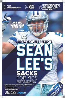 Sean Lee's Sacks for Kids campaign benefitting Boys & Girls Clubs of Collin County
