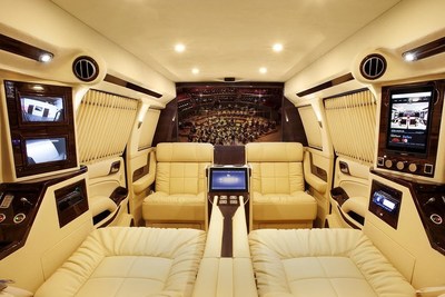 Interior of Lexani Motorcars' Suburban State Edition (Extended)