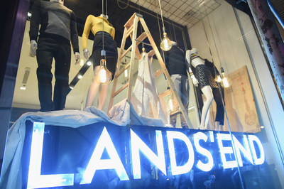 The Lands' End experience has arrived in SoHo at 580 Broadway in New York City.