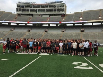 The University of Wisconsin recently hosted a group of wounded veterans for a workout at their state of the art facilities. The event was hosted in partnership with Wounded Warrior Project.