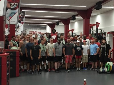 The University of Wisconsin recently hosted a group of wounded veterans for a workout at their state of the art facilities. The event was hosted in partnership with Wounded Warrior Project.