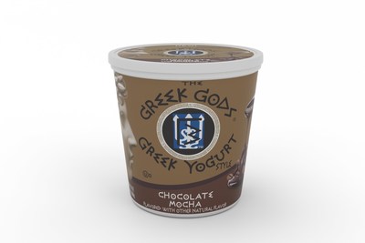 The Greek Gods(R) Chocolate Greek-Style Yogurt, featured flavor Chocolate Mocha